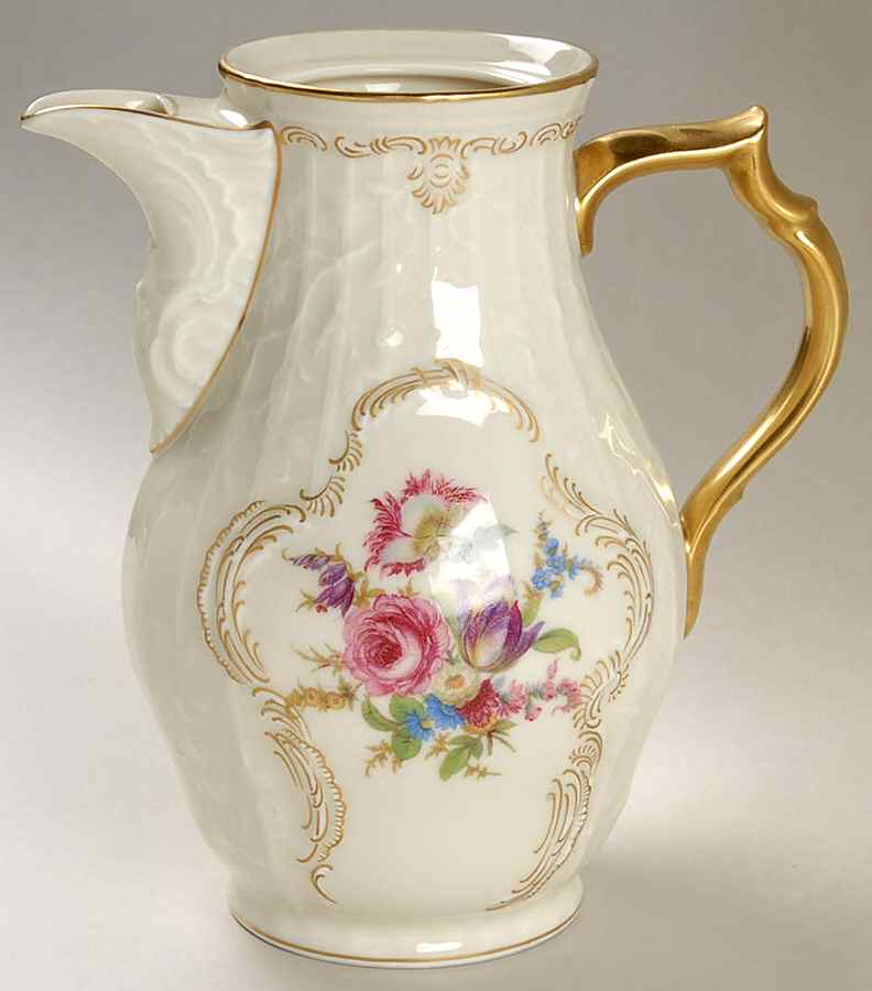 Diplomat (Center Gold) Mini Coffee Pot No Lid by Rosenthal - Continental-1