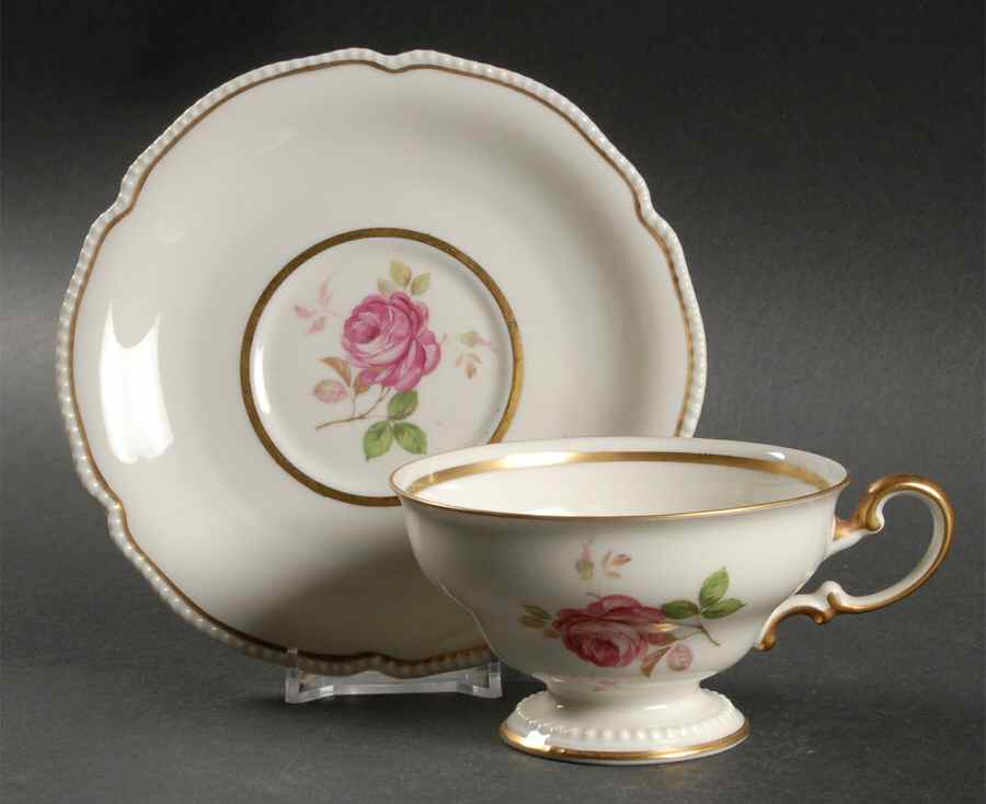 Dolly Madison Footed Cup & Saucer Set by Rosenthal - Continental-1