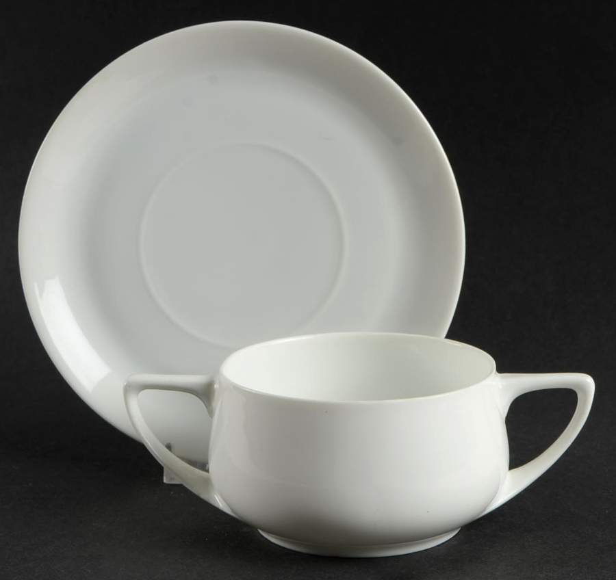 Donatello Flat Bouillon Cup & Saucer by Rosenthal - Continental-1