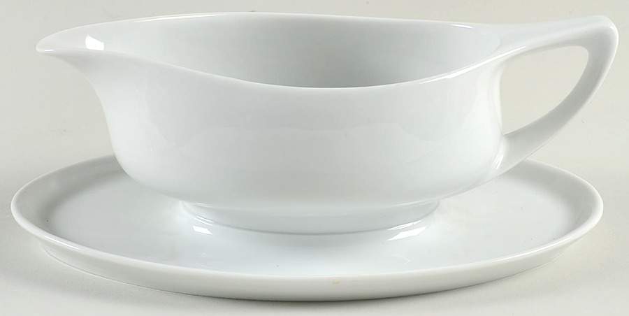 Donatello Gravy Boat with Attached Underplate by Rosenthal - Continental-1