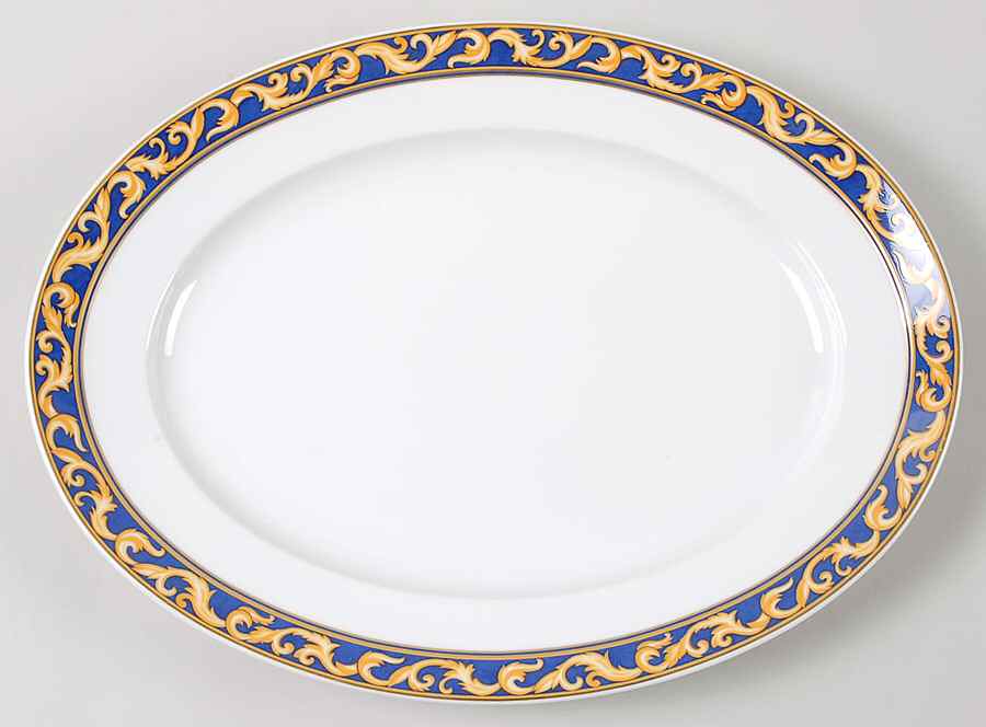 Doria 15" Oval Serving Platter by Rosenthal - Continental-1