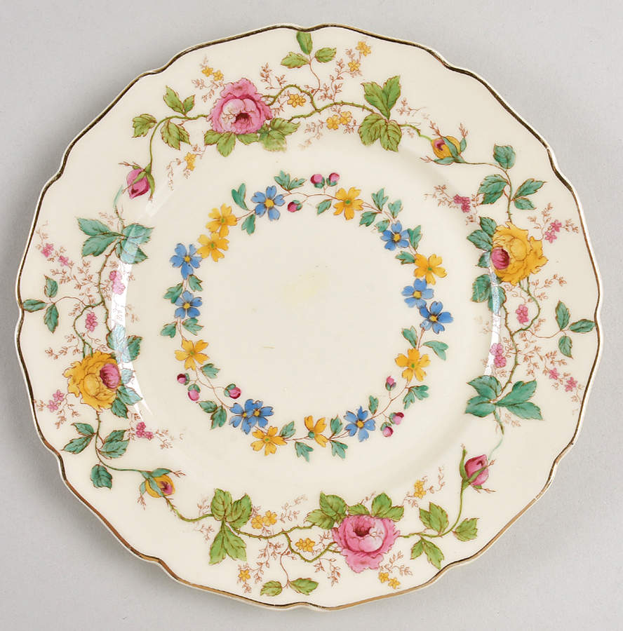 Dolly Vardon Salad Plate by Rosenthal - Continental-1