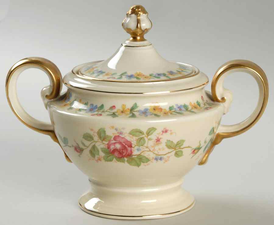 Dolly Vardon Sugar Bowl & Lid by Rosenthal - Continental-1