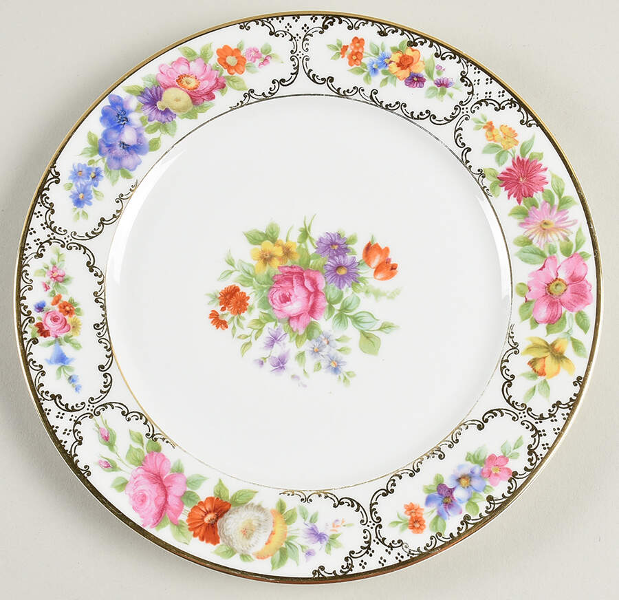 The Dresden Salad Plate by Rosenthal - Continental-1