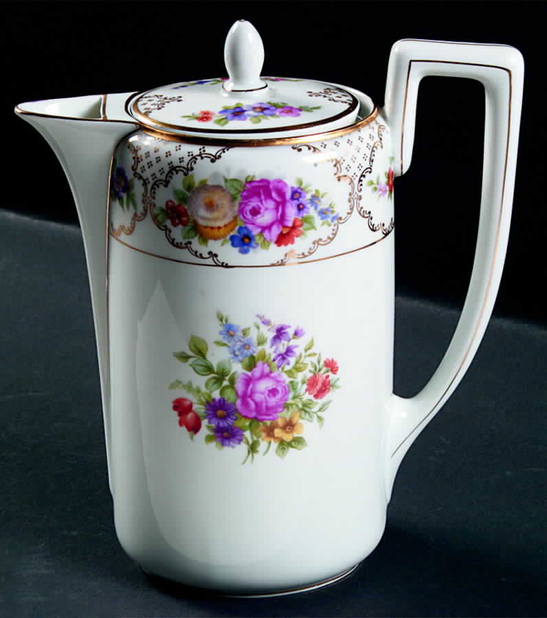 The Dresden Chocolate Pot & Lid by Rosenthal - Continental-1
