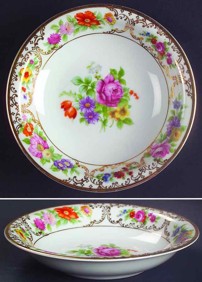 The Dresden Rim Fruit/Dessert (Sauce) Bowl by Rosenthal - Continental-1