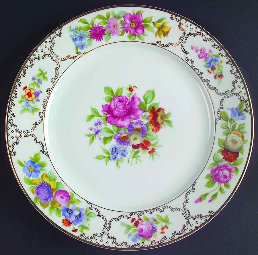 The Dresden Luncheon Plate by Rosenthal - Continental-1