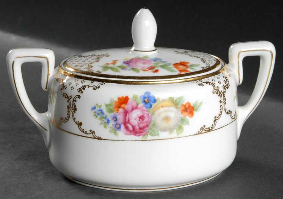 The Dresden Sugar Bowl & Lid by Rosenthal - Continental-1