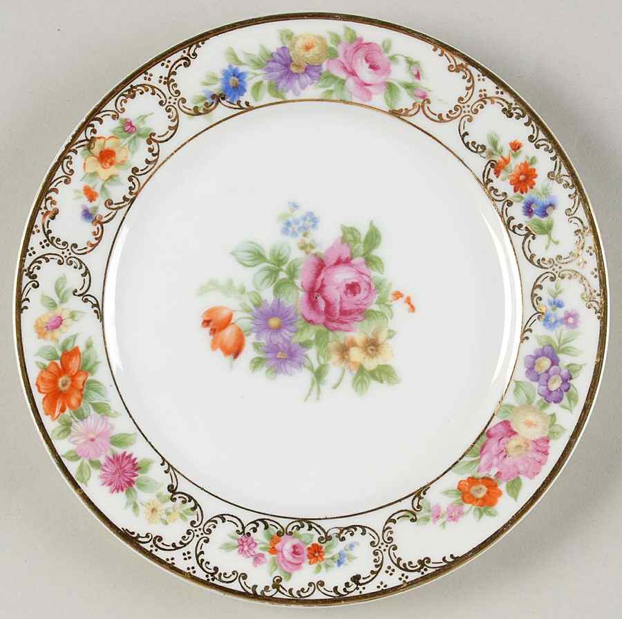 The Dresden Bread & Butter Plate by Rosenthal - Continental-1