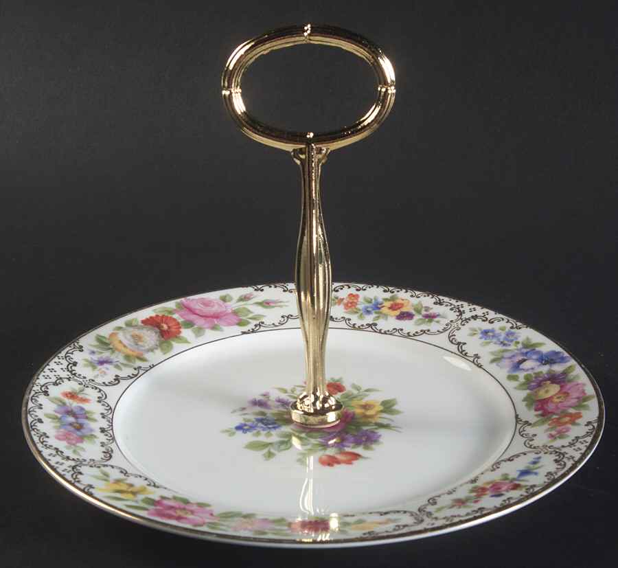 The Dresden Round Serving Plate with Handle (SP) by Rosenthal - Continental-1