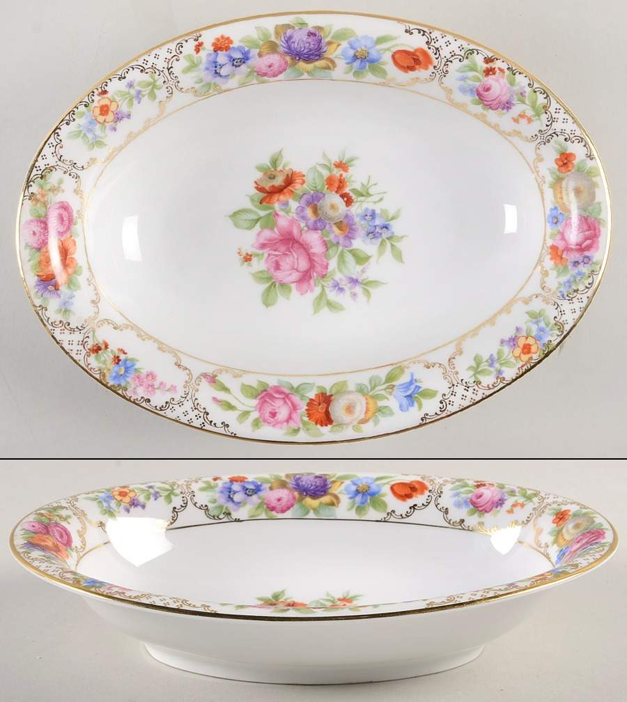 The Dresden 10" Oval Vegetable Bowl by Rosenthal - Continental-1