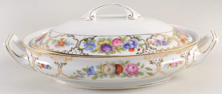 The Dresden Oval Covered Vegetable by Rosenthal - Continental-1