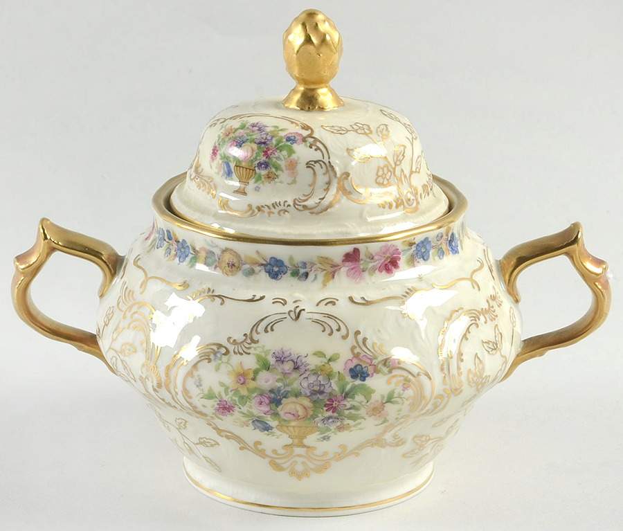 Du Barry Sugar Bowl & Lid by Rosenthal - Continental-1