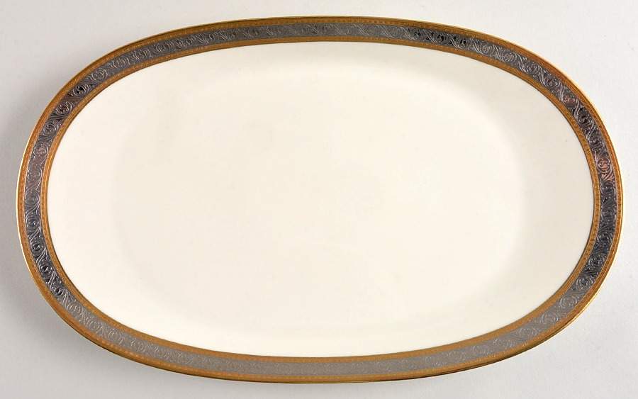 Duchess (Ivory Background) 14" Oval Serving Platter by Rosenthal - Continental-1