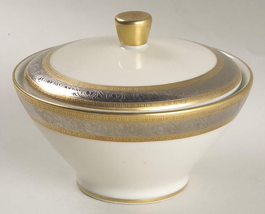 Duchess (Ivory Background) Sugar Bowl & Lid by Rosenthal - Continental-1