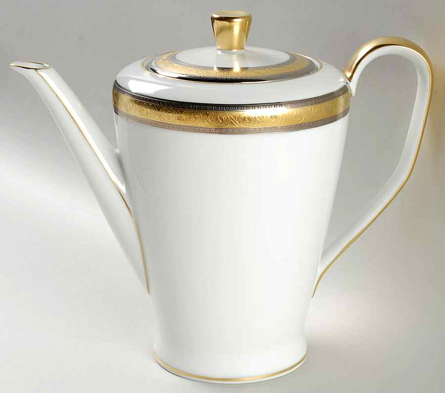 Duchess (White Backg) Coffee Pot & Lid by Rosenthal - Continental-1