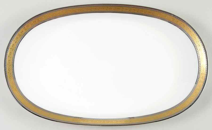 Duchess (White Backg) 14" Oval Serving Platter by Rosenthal - Continental-1