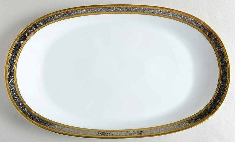 Duchess (White Background) 15" Oval Serving Platter by Rosenthal - Continental-1