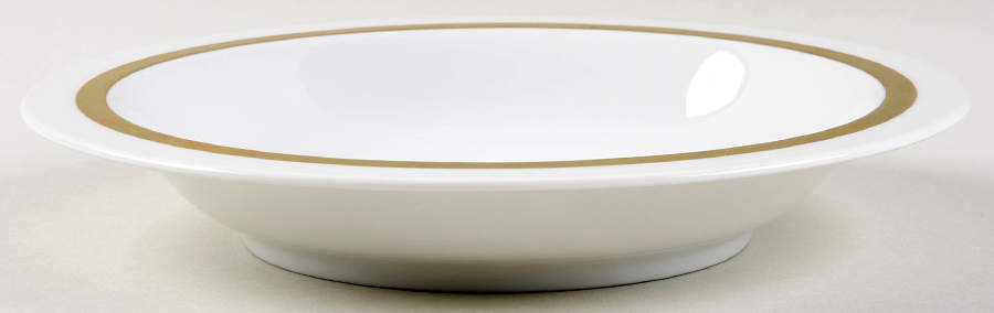 Duo Gold Rim Soup Bowl by Rosenthal - Continental-1