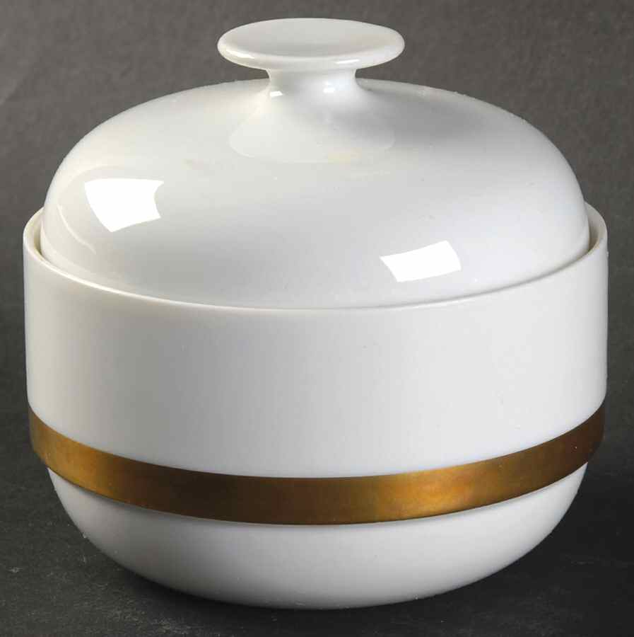 Duo Gold Sugar Bowl & Lid by Rosenthal - Continental-1