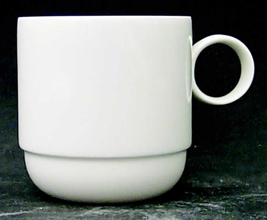 Duo White Flat Cup by Rosenthal - Continental-1