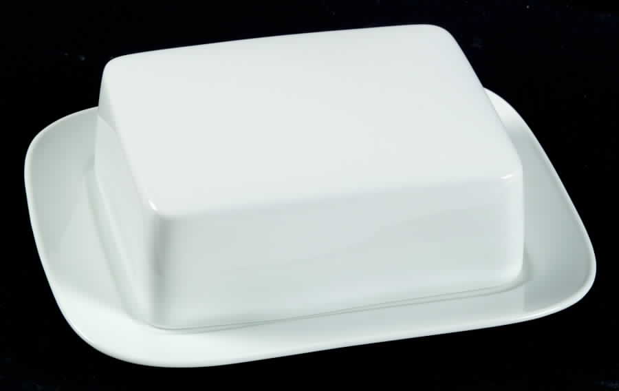 Duo White Square Covered Butter by Rosenthal - Continental-1