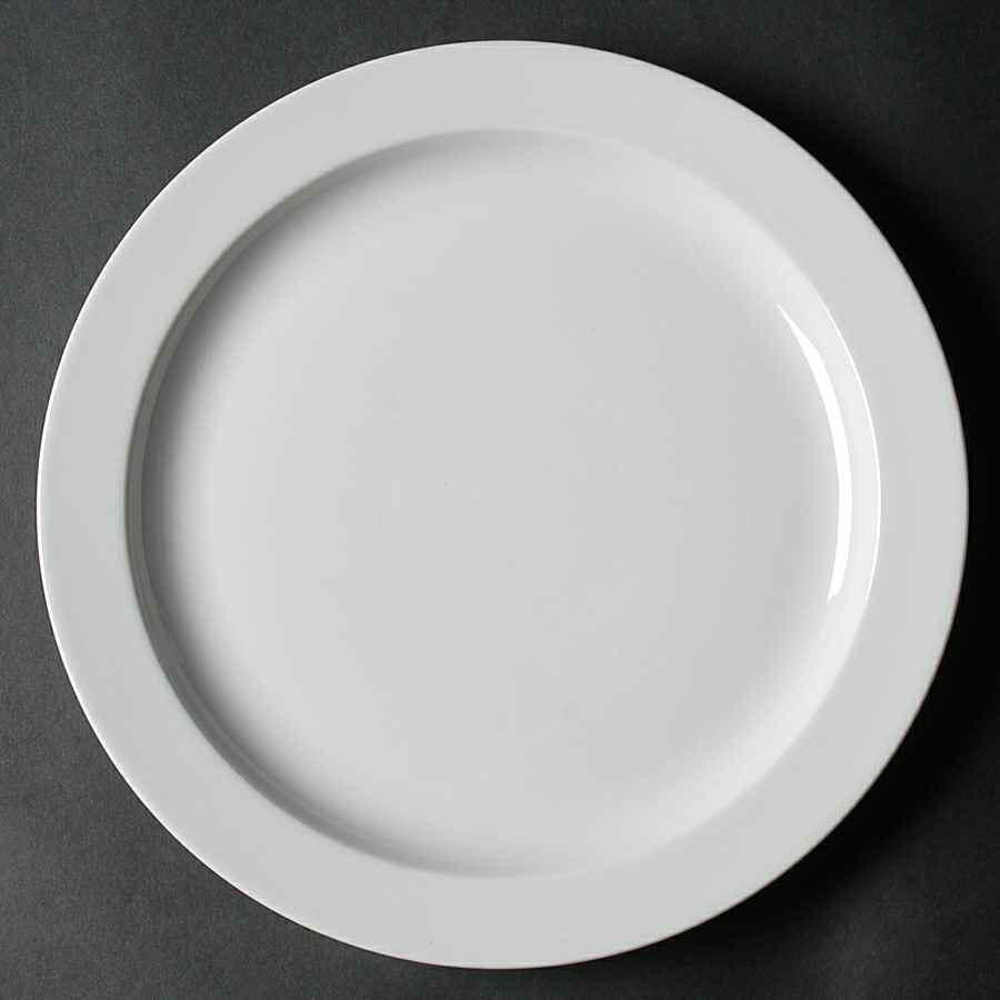 Duo White Dinner Plate by Rosenthal - Continental-1