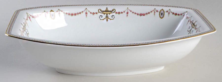 Eden (White Background) 10" Oval Vegetable Bowl by Rosenthal - Continental-1