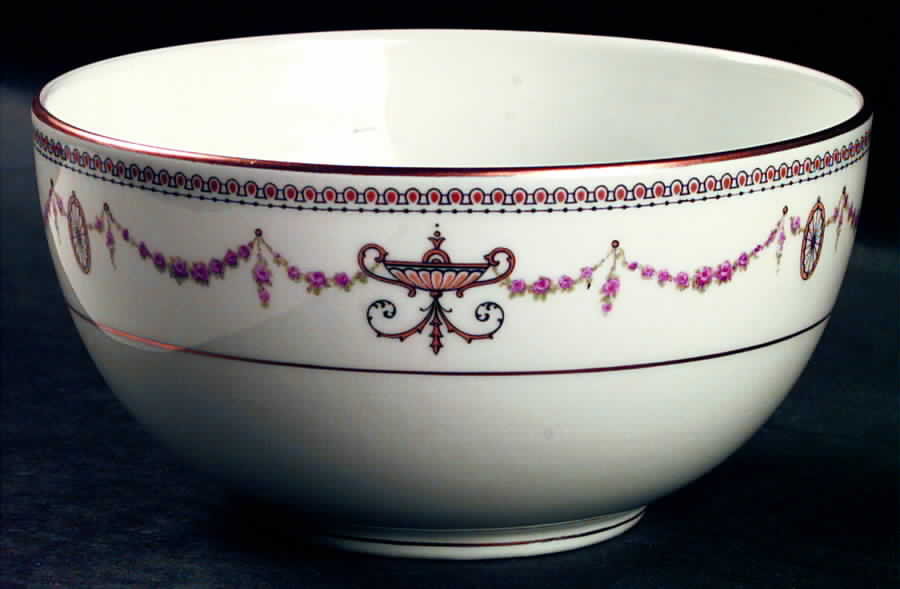 Eden (White Background) Cranberry Bowl by Rosenthal - Continental-1