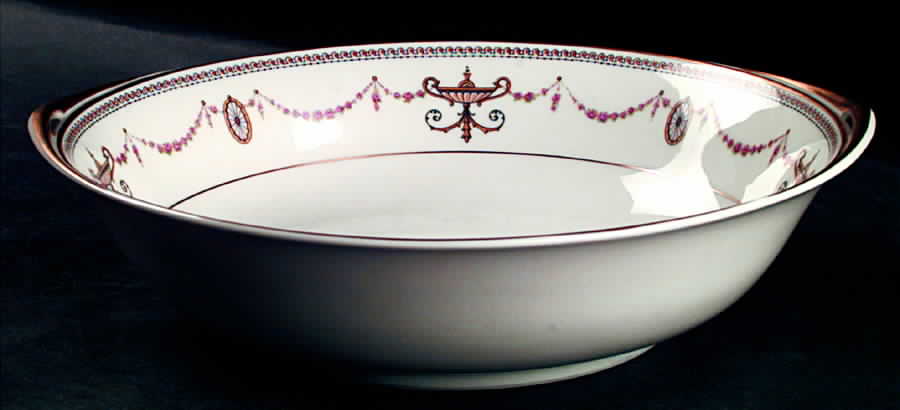 Eden (White Background) 10" Round Vegetable Bowl by Rosenthal - Continental-1