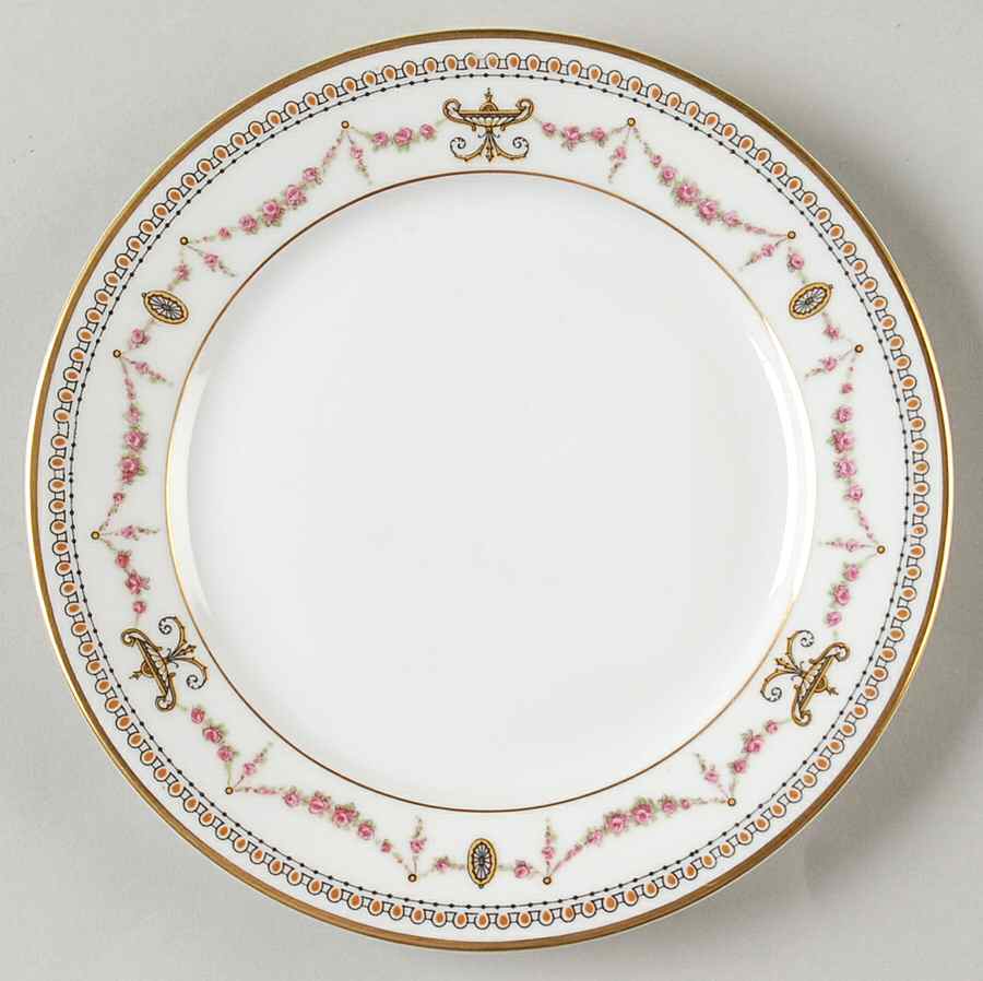 Eden (White Background) Bread & Butter Plate by Rosenthal - Continental-1