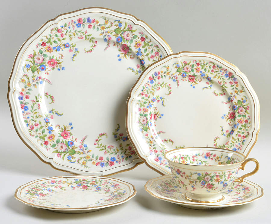 Eleanor Cream 5 Piece Place Setting by Rosenthal - Continental-1