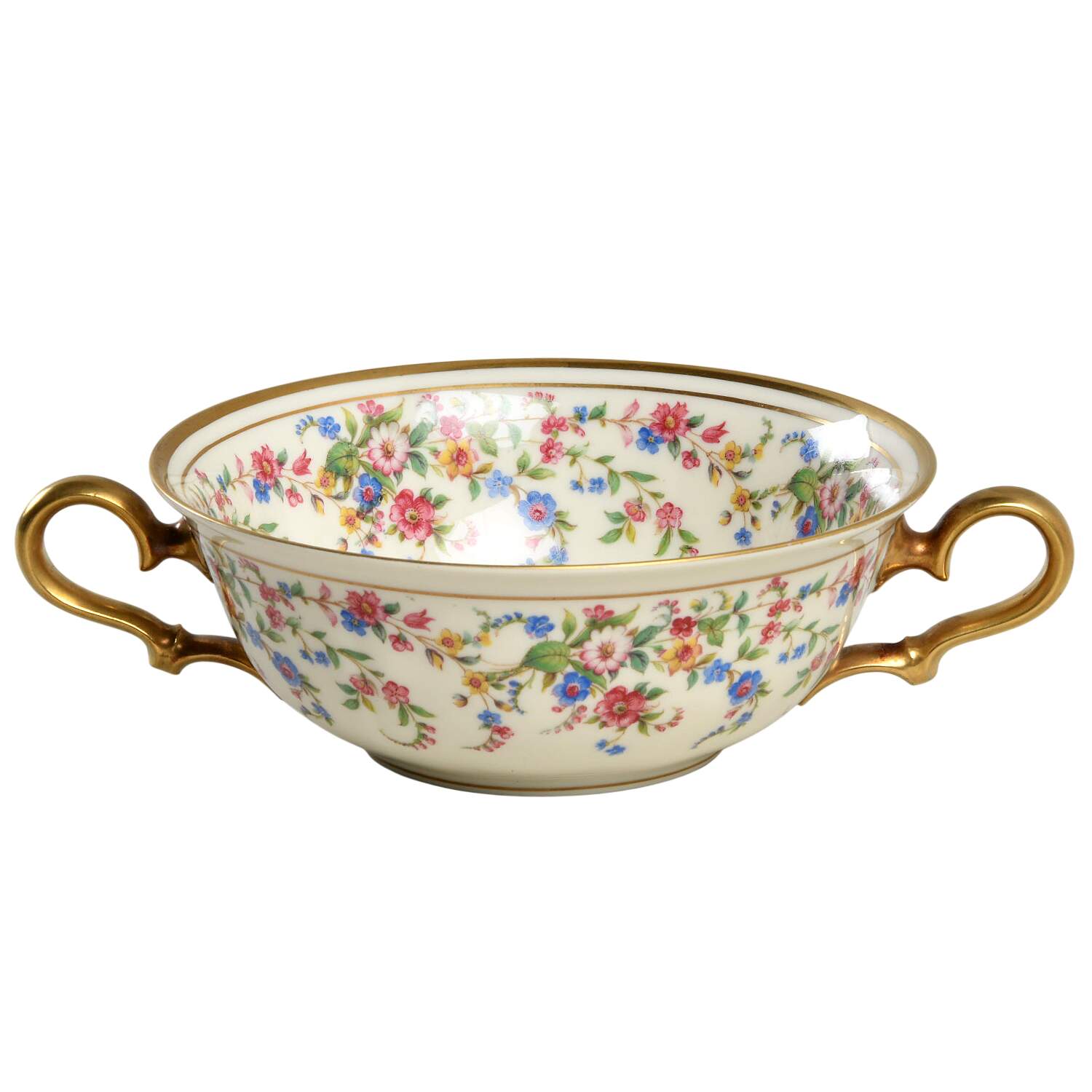 Eleanor Cream Flat Cream Soup Bowl by Rosenthal - Continental-1