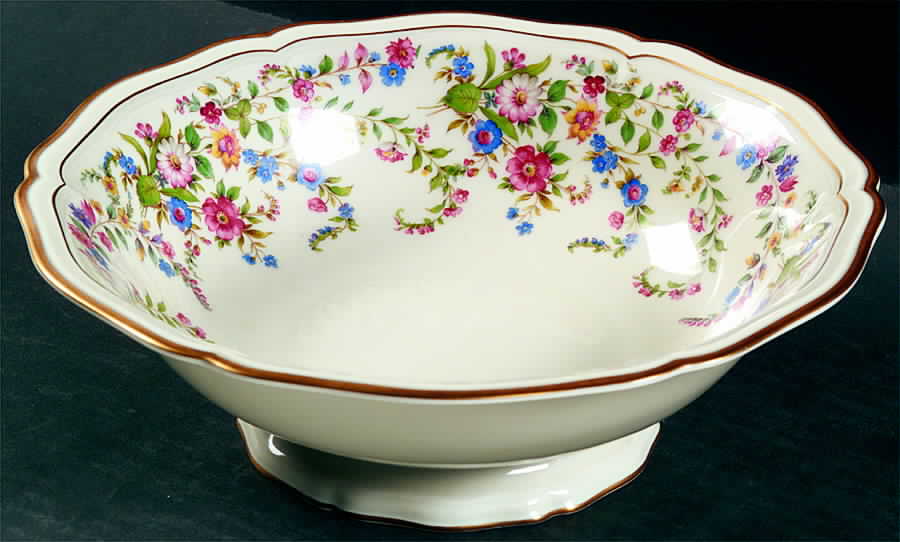 Eleanor Cream 9" Round Vegetable Bowl by Rosenthal - Continental-1