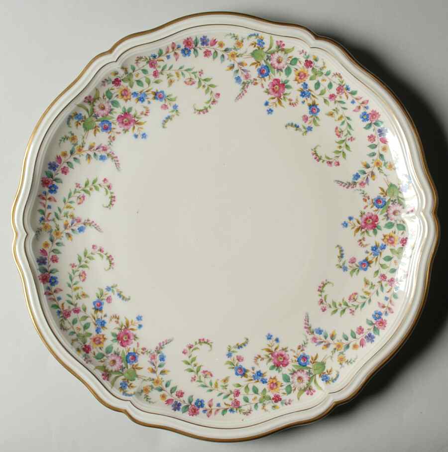 Eleanor Cream 13" Chop Plate (Round Platter) by Rosenthal - Continental-1