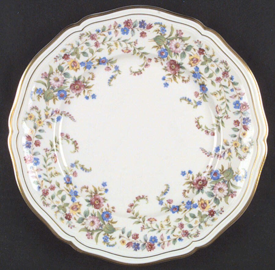 Eleanor White Dinner Plate by Rosenthal - Continental-1