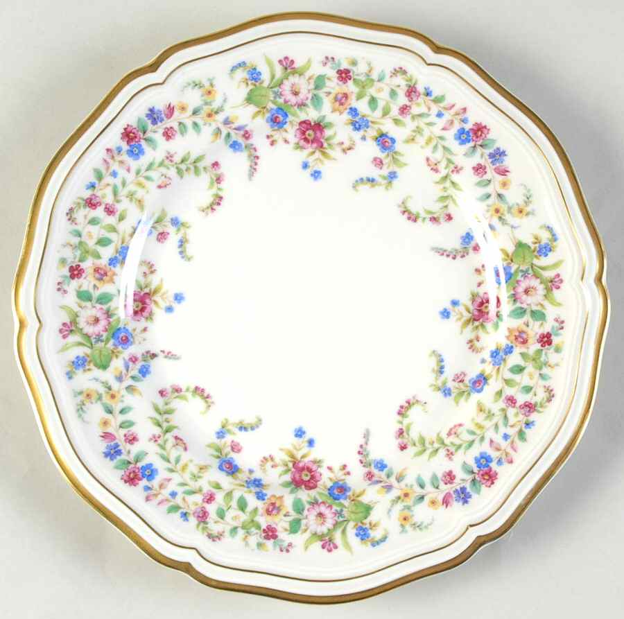 Eleanor White Salad Plate by Rosenthal - Continental-1