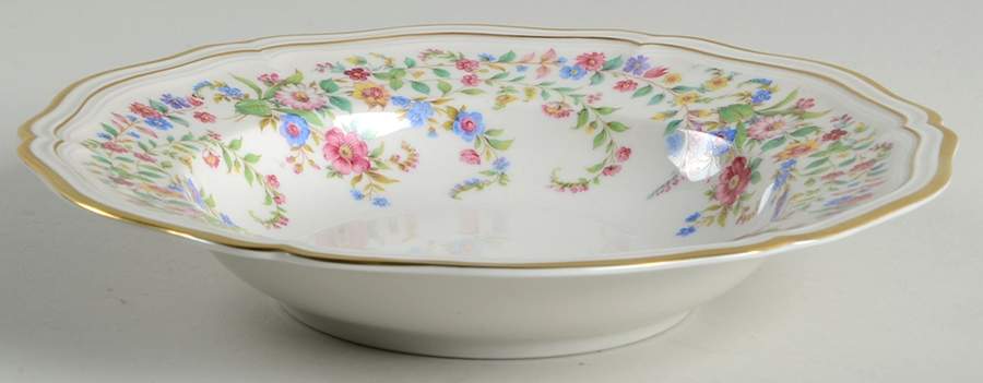 Eleanor White Rim Soup Bowl by Rosenthal - Continental-1