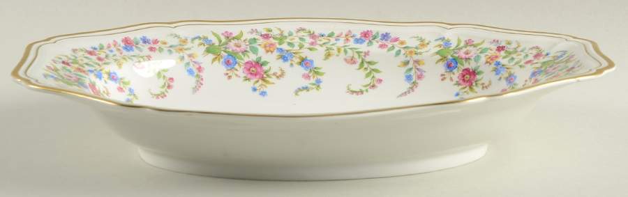 Eleanor White 12" Oval Vegetable Bowl by Rosenthal - Continental-1