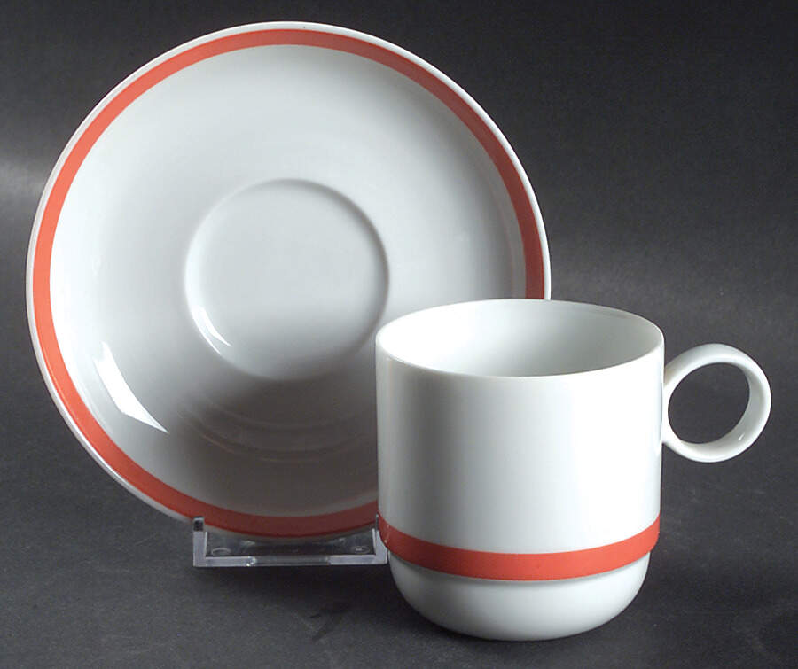 Electric Footed Cup & Saucer Set by Rosenthal - Continental-1