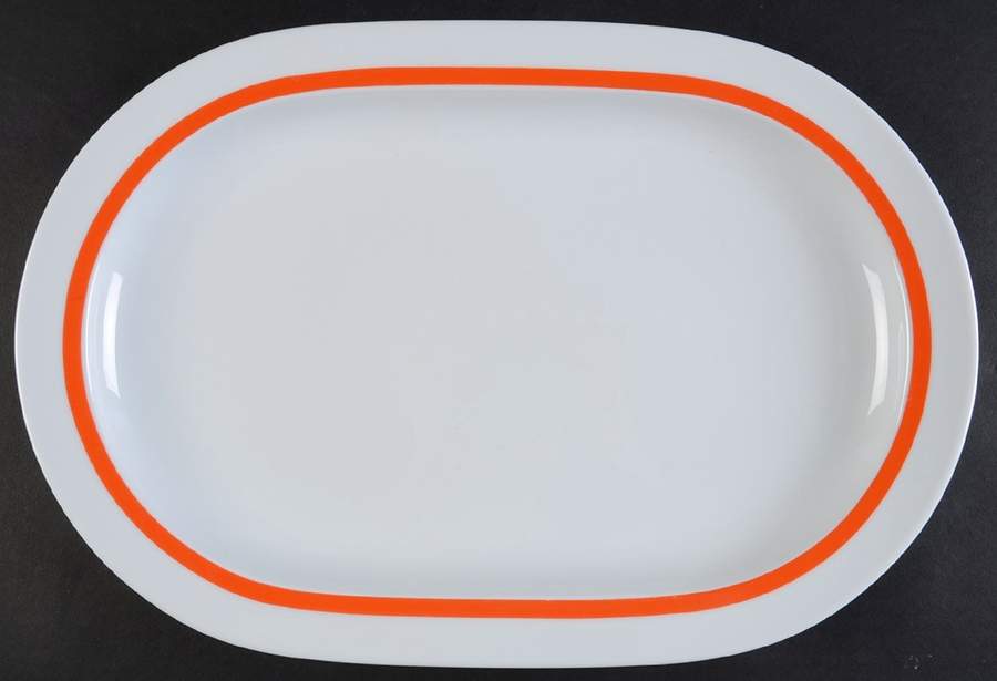 Electric 14" Oval Serving Platter by Rosenthal - Continental-1