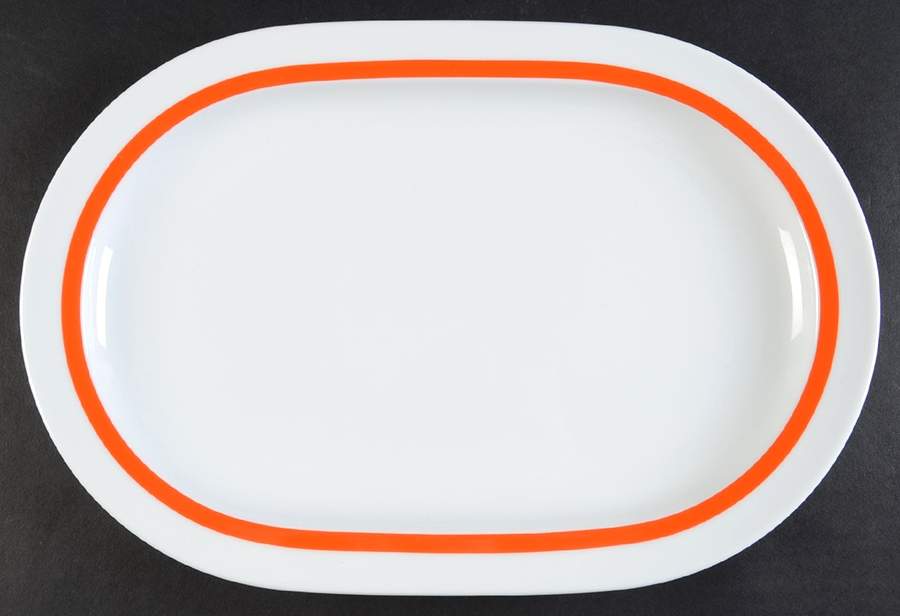 Electric 13" Oval Serving Platter by Rosenthal - Continental-1
