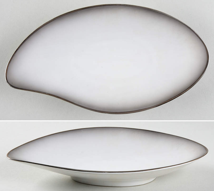 Elegance (Platinum Trim) Pickle Dish by Rosenthal - Continental-1