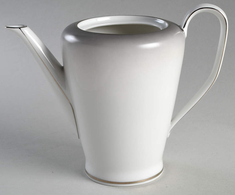 Elegance (Platinum Trim) Small Coffee Pot No Lid by Rosenthal - Continental-1