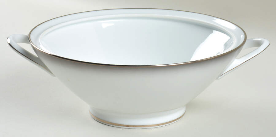 Elegance (Platinum Trim) Round Vegetable No Lid by Rosenthal - Continental-1