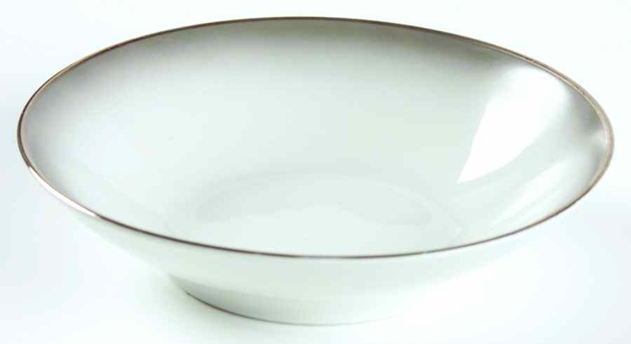 Elegance (Platinum Trim) Fruit/Dessert (Sauce) Bowl by Rosenthal - Continental-1