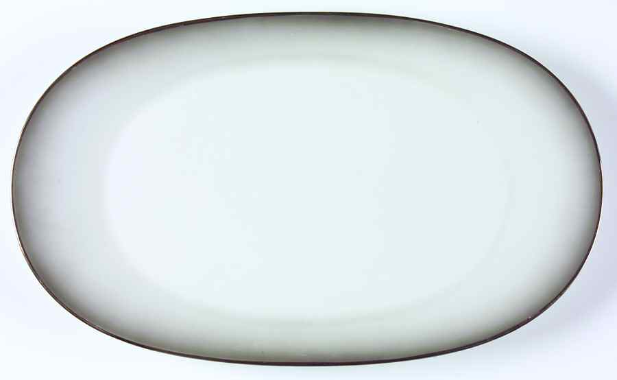 Elegance (Platinum Trim) 13" Oval Serving Platter by Rosenthal - Continental-1