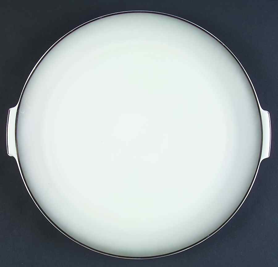 Elegance (Platinum Trim) Handled Cake Plate by Rosenthal - Continental-1