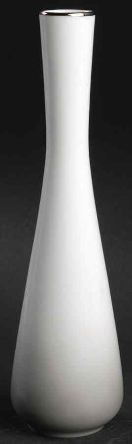 Elegance (Platinum Trim) 8" Bud Vase by Rosenthal - Continental-1