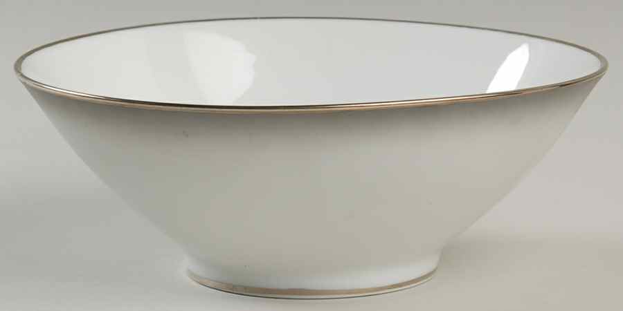 Elegance (Platinum Trim) 7" Round Vegetable Bowl by Rosenthal - Continental-1